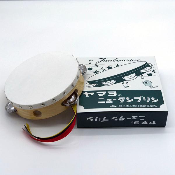 ヤマヨ タンブリン 白枠 18cm ベーシック 国産 ヤマヨブランド 高品質