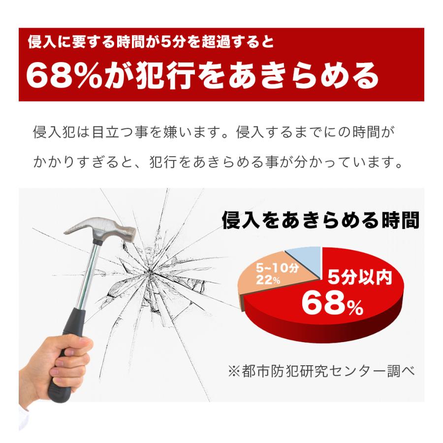 防犯フィルム 窓ガラス 8枚 飛散防止フィルム 防犯シート 泥棒対策
