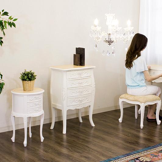 イタリア製 猫脚 スツール 金彩 ホワイトフレーム ロココ調 アンティーク調 イタリア製 猫脚 スツール 金彩 ホワイトフレーム ロココ調