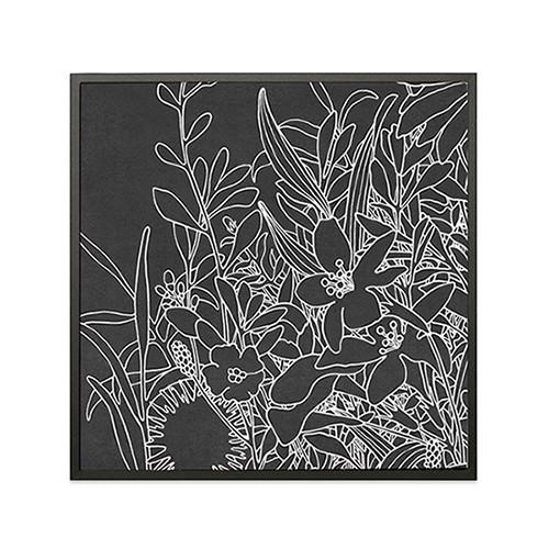 アート ポスター インテリア 高級感 おしゃれ モダン 額縁 北欧 デザイン モノクロ モノトーン アルミ製フレーム付 ブロッサム 277 277 Al インテリア生活雑貨のサンサンフー 通販 Yahoo ショッピング