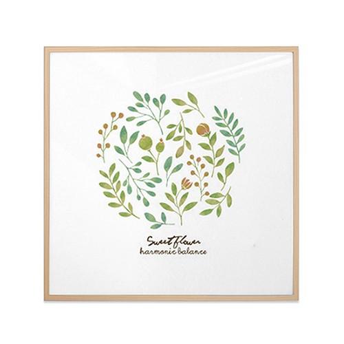 アート ポスター インテリア アートフレーム おしゃれ 高級感 北欧 モダン 額縁 デザイン 植物ボ タニカル アルミ製フレーム付 フラワーリース 277 277 Al インテリア生活雑貨のサンサンフー 通販 Yahoo ショッピング