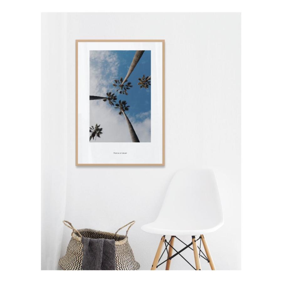 アート ポスター インテリア おしゃれなアートフレーム 北欧 額縁 デザイン おしゃれ モダン 高級感 特大 アルミ製フレーム付 スカイパーム 452 649 Apa インテリア生活雑貨のサンサンフー 通販 Yahoo ショッピング