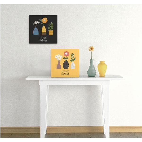 ファブリックパネル インテリア 北欧アートパネル パネル ファブリックボード キャンバス アート 壁掛け 小さな花瓶30x30 Ca インテリア生活雑貨のサンサンフー 通販 Yahoo ショッピング