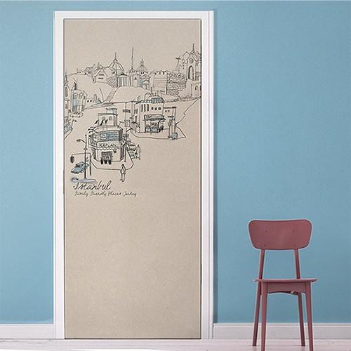 ドア リフォーム シート リメイク 壁紙 室内ドア 玄関 Diy ドアシート トルコロード 壁紙 カラー レッド Arrowspeedline Com Vn