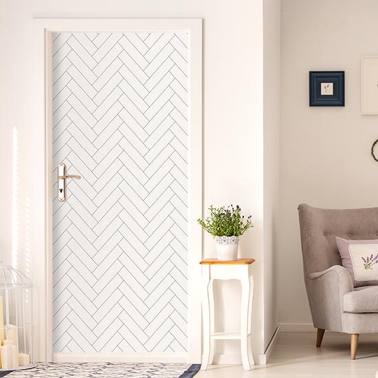 扉 リメイク シート モダンヘリンボーン 100x210cm おしゃれ 壁紙 シール ドア ドアシート 防水 クロス キッチン 北欧 扉 壁紙シート サンサンフー Gd インテリア生活雑貨のサンサンフー 通販 Yahoo ショッピング