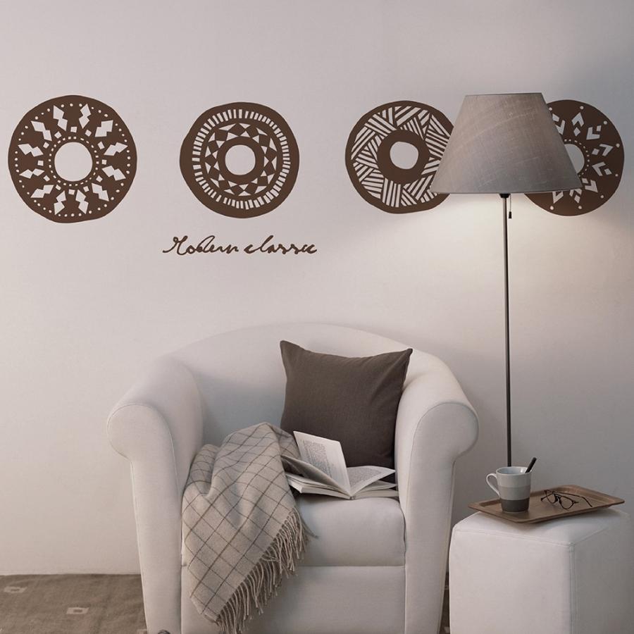 ウォールステッカー おしゃれ 特別セール品 高級感 ウォールシール 窓 壁紙シール 北欧 モダンクラシック ランキング 1万円以上で送料無料 モノクロ