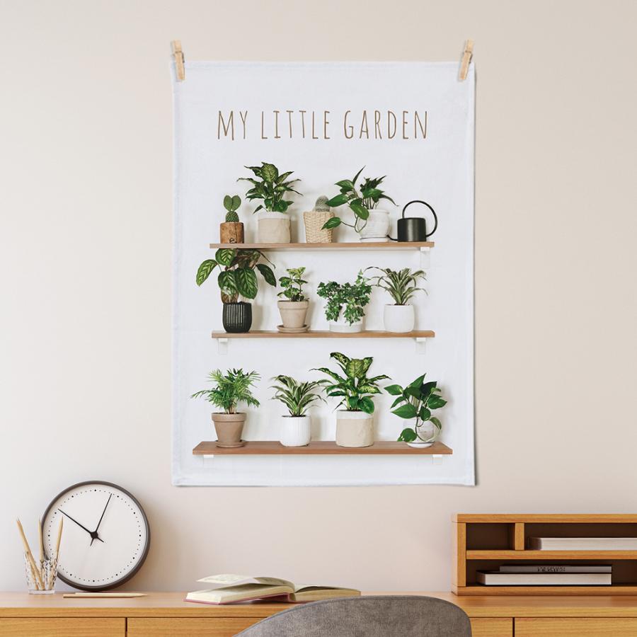 タペストリー マイリトルガーデン 50x70cm 飾り付け おしゃれ インテリア 部屋 北欧 絵画 癒し 壁 背景布 シンプル 装飾 布 窓 サンサンフー Te インテリア生活雑貨のサンサンフー 通販 Yahoo ショッピング