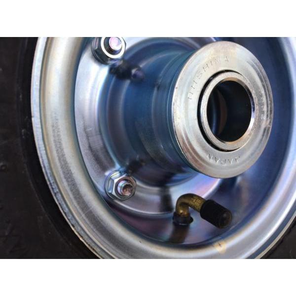 DURO（デューロ） 2本 4.10/3.50-5 4PR タイヤ ホイール セット 荷車