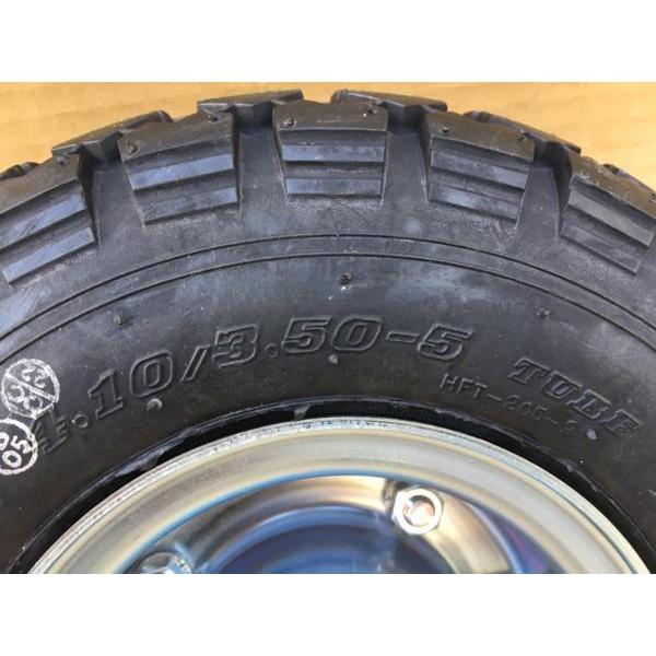 DURO（デューロ） 4本 4.10/3.50-5 4PR タイヤ ホイール セット 荷車
