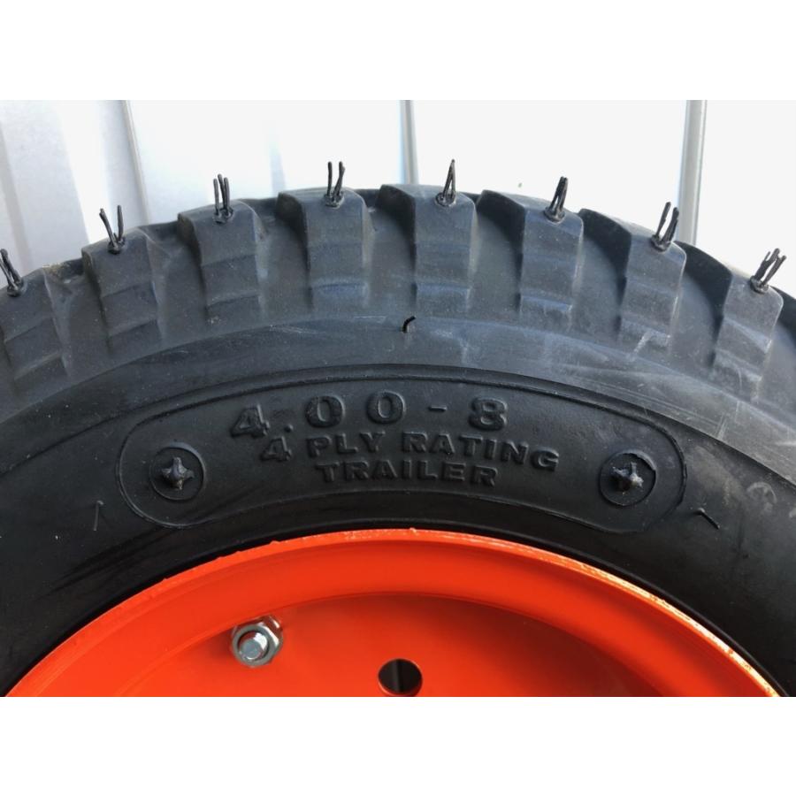 BRIDGESTONE（ブリヂストン） 1本 4.00-8 ハブ車 トレーラー 台車