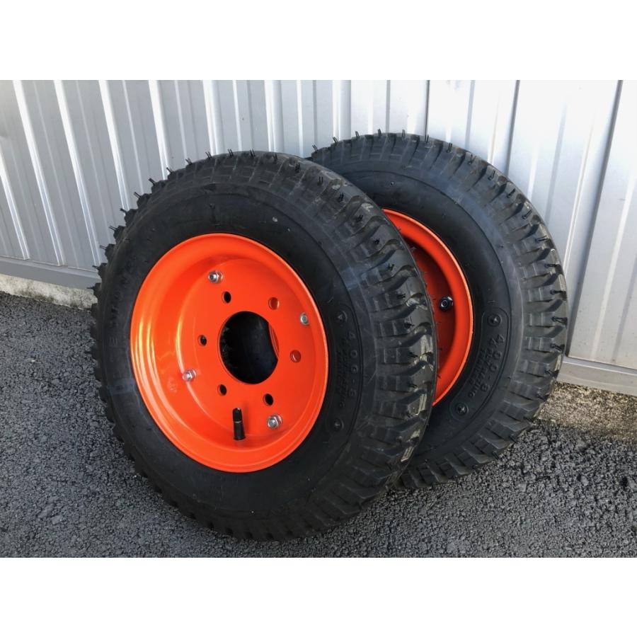 BRIDGESTONE 2本 4.00-8 ハブ車 トレーラー 台車 ホイールセット BRIDGESTONE 2本 4.00-8 ハブ車 トレーラー 台車 ホイールセット