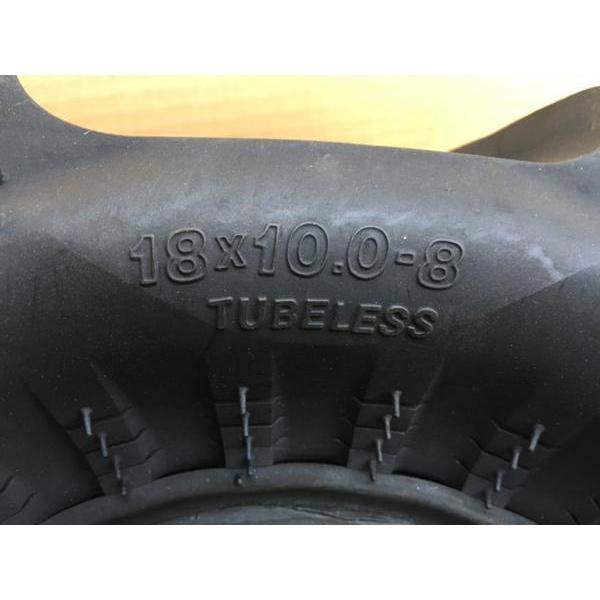 1本 B10L 18x10.0-8 TL ブリヂストン チューブレス バインダー タイヤ