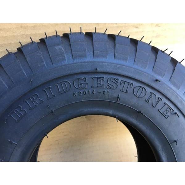 3.50-5 4PR タイヤ 2本ホイルセット 荷車 台車 ハンドカート用 BRIDGESTONE（ブリヂストン） 2本 UL 3.50-5 4PR 荷車 台車 農用台車