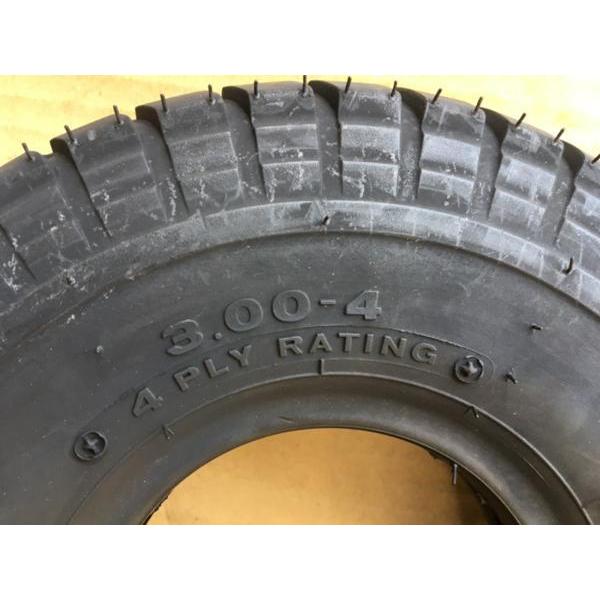 BRIDGESTONE（ブリヂストン） 4本 UL 3.00-4 4PR タイヤ 荷車 台車