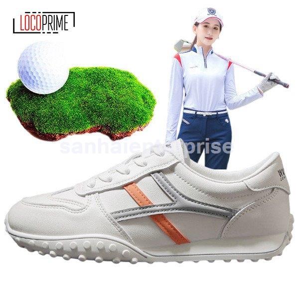 おすすめ ゴルフシューズレディーススパイクレス軽量厚底幅広3eスニーカーランニングシューズ歩きやすい運動靴スポーツ通気カジュアルブランド安い