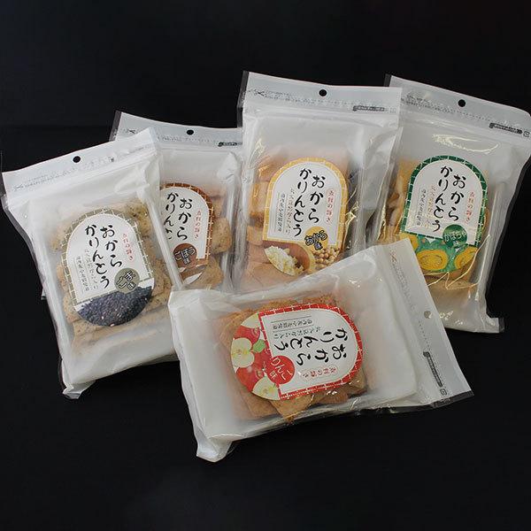 おからかりんとう かぼちゃ味 130g 10ヶ入り 夢工房21 : 鳥取・島根