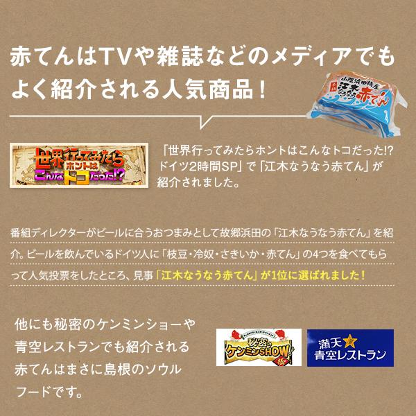 赤天 江木なうなう 真空赤てん 5枚入り×4袋 （20枚） 江木蒲鉾店 天ぷら 練り物｜sanin-umaimono｜03