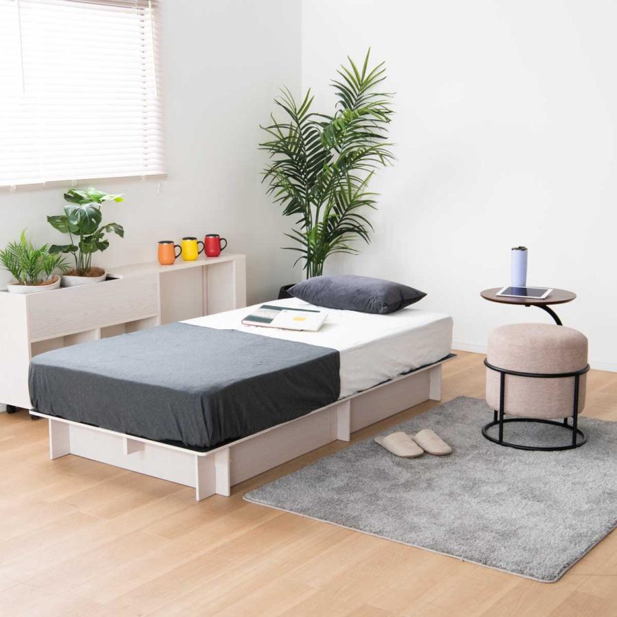 組み立て簡単 ベッドフレーム ウメール シングル 収納付き 大容量 HIGHタイプ 高さ32cm 送料無料  週末ビフォーアフター 古堅純子 |  | 01