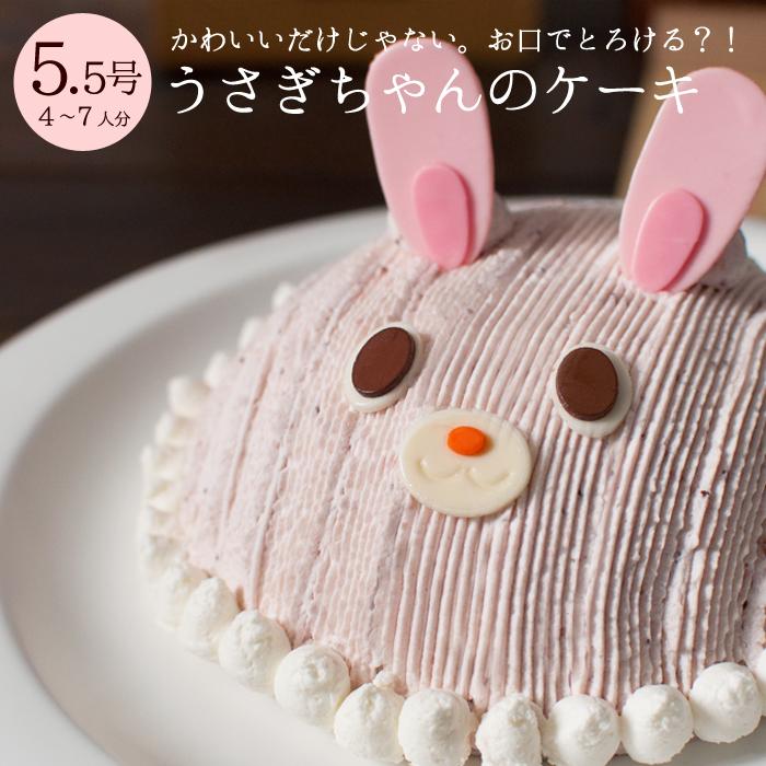 バースデーケーキ キャラクター 誕生日ケーキ うさぎちゃんのケーキ 立体 キャラクターデコレーション Ab56 時間の専門店 3時の森 通販 Yahoo ショッピング