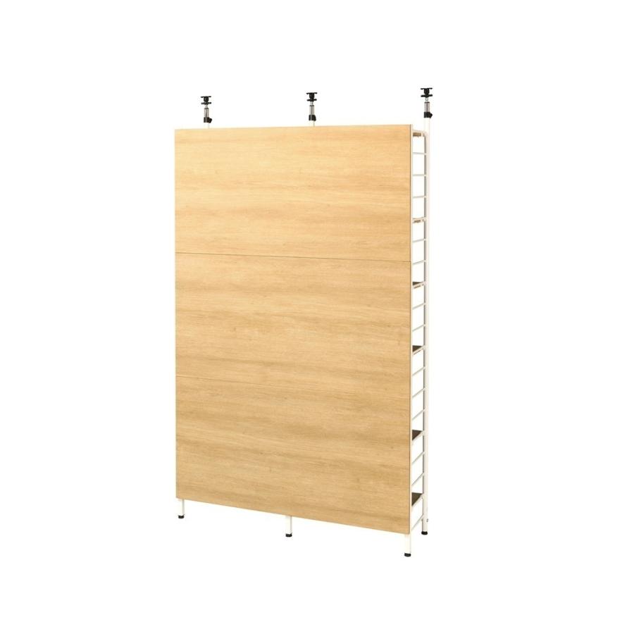 スクリーンラック つっぱり収納ラック 間仕切り パーティション 壁面