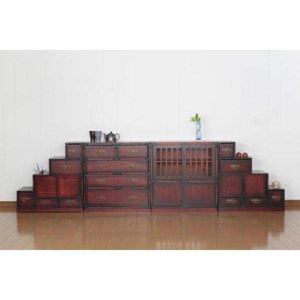 値下げ】 民芸調 チェスト キャビネット 民芸家具 和 タンス たんす