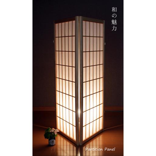 和　パーテーション　パーティション　仕切り　お茶 弘益 和風衝立 幅90cm 高さ101cm 桐製 天然木 （ 衝立 パーテーション