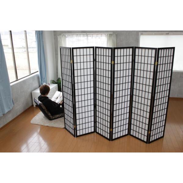 障子風 スクリーン 6連 ハイタイプ 間仕切り 仕切り 衝立