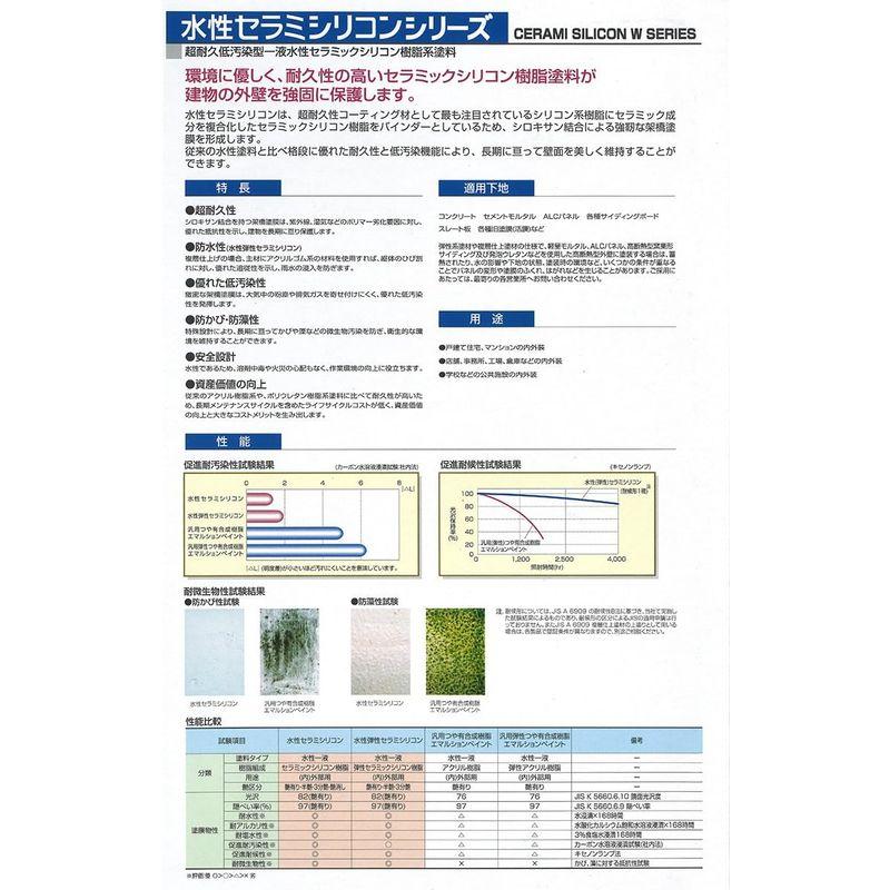 エスケー化研　水性セラミックシリコン樹脂塗料　水性セラミシリコン　淡彩　SR-103　16kg