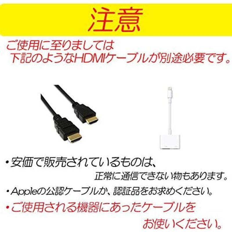 ピカイチ ギャザズナビ専用 HDMI接続コード 入力端子:HDMI タイプAコネクターメス/出力端子:HDMI タイプEコネクターオス IP｜sanjose-market｜08