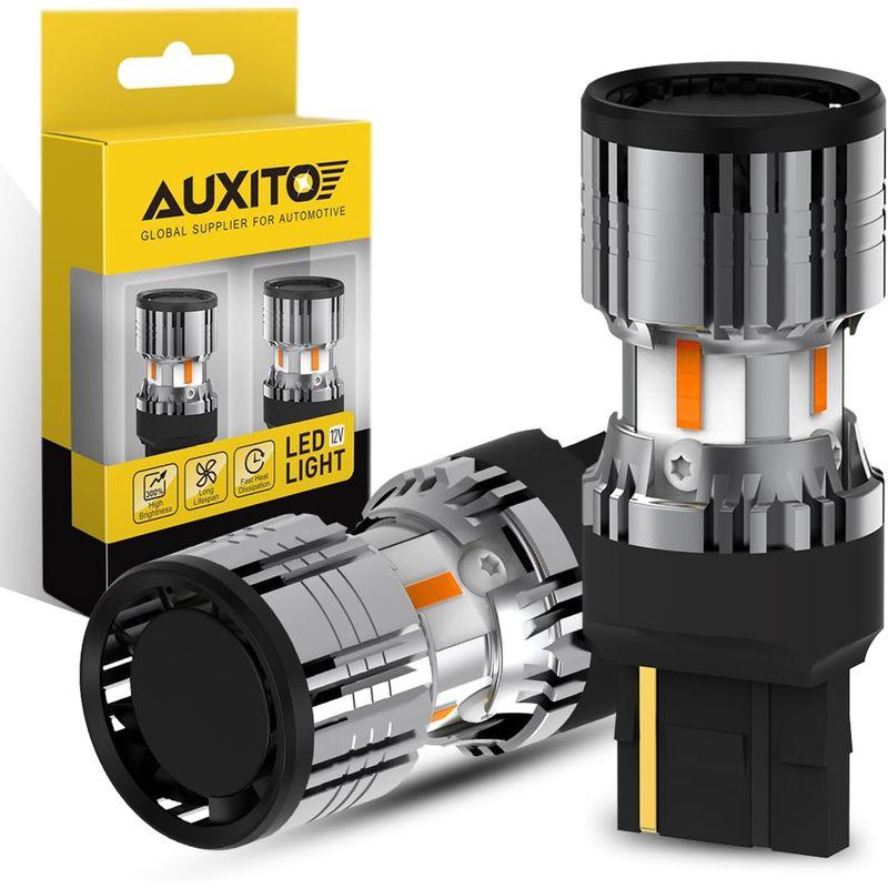 AUXITO t20 led ウインカー 兼 T20ピンチ部違い T20 LED ウィンカーバルブ 最新型 冷却ファン搭載? T20 シング｜sanjose-market｜04