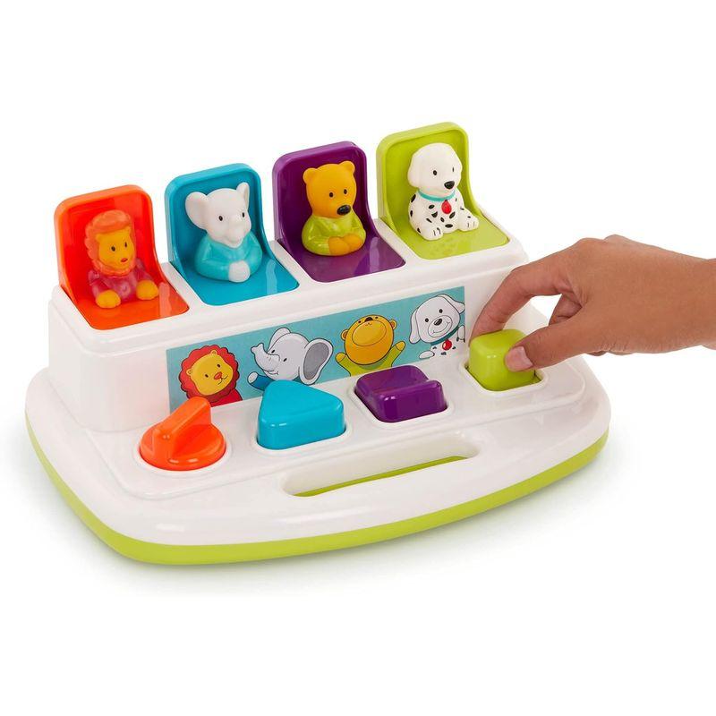 B. toys 仕掛けおもちゃ ボタンアクションおもちゃ ボタン カラフル 色分けおもちゃ 飛び出す ポップアップ 知育玩具 おもちゃ ベビ｜sanjose-market｜07
