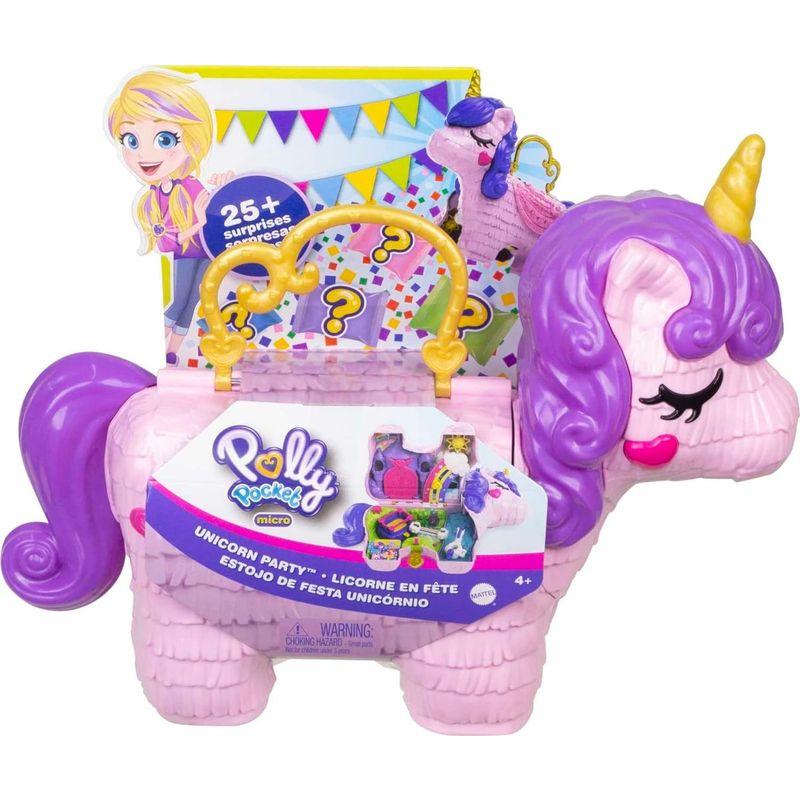 ソブリン債 Polly Pocket Unicorn Party Large Compact Playset with Micro Polly & Li