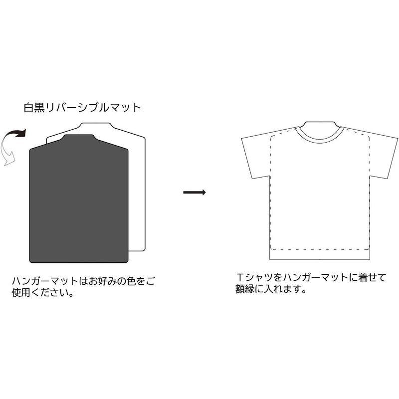 大額 Tシャツフレーム 黒 アクリル NT004｜sanjose-market｜04