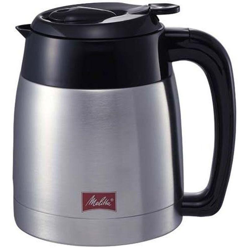 メリタ(Melitta) 別売品 ノア 用 ステンレスポット ブラック RJ-54-1-B｜sanjose-market｜02