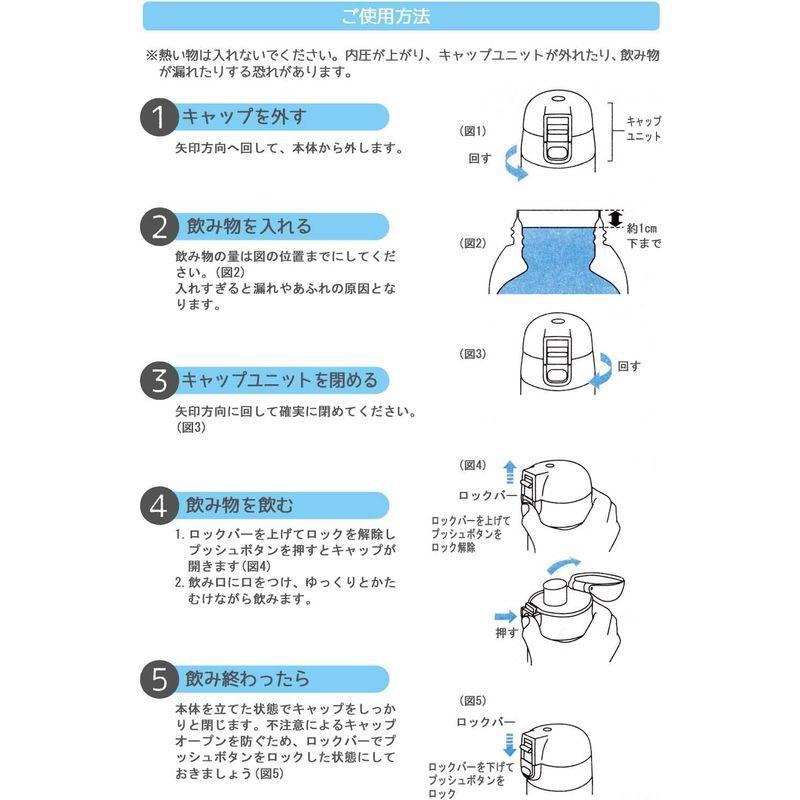 スケーター (skater) 水筒 600ml ステンレス ジュラシック・ワールド 子供用 カバー付き KSTCH6-A｜sanjose-market｜15