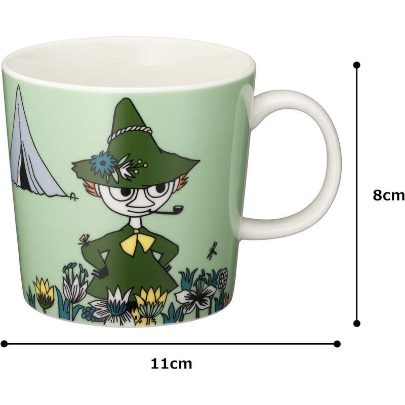 正規輸入品 ムーミン ( Moomin by ARABIA ) マグカップ 0.3L クラシック スナフキン 1015561｜sanjose-market｜02