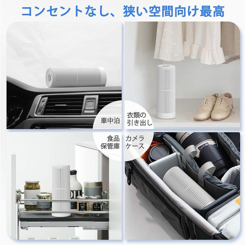 Hysure 除湿機無電源&無限使用&コードレス除湿器 乾燥剤 自動 小型 強力除湿 梅雨 消臭 カビ対策 湿気取り 結露防止 部屋干し 省｜sanjose-market｜09