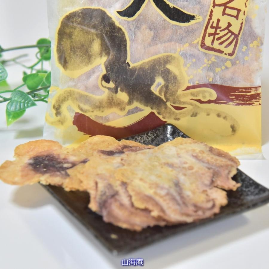 たこ天 小 65g タコをそのまま鉄板焼き たこせんべい 山海庵名物 Sozai Takoten S 65 海老せんべいを工場直送山海庵 通販 Yahoo ショッピング