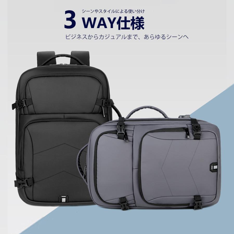 正規逆輸入品】 リュック ビジネスリュック メンズ 3way リュックサック 大容量 防水 USB 充電ポート 15.6インチ 多機能 撥水加工 耐衝撃 aynaelda.com 正規逆輸入品】 リュック ビジネスリュック メンズ 3way リュックサック 大容量 防水 USB 充電ポート 15.6インチ 多機能 撥水加工 耐衝撃 aynaelda.com