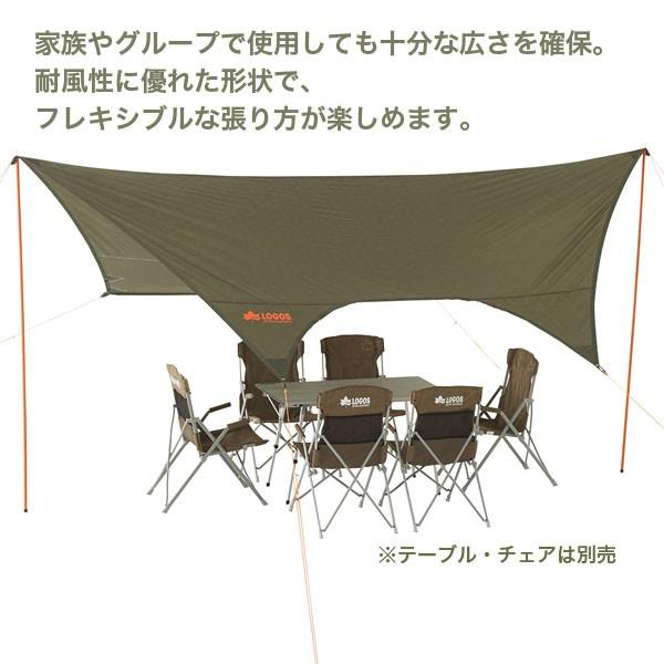 タープ ロゴス Logos Neos Lcドームfitヘキサタープ 4443 Ai ヘキサタープ ヘキサゴン テント連結 キャンプ アウトドア キャンプ イベント 日よけ さんかく草 通販 Yahoo ショッピング