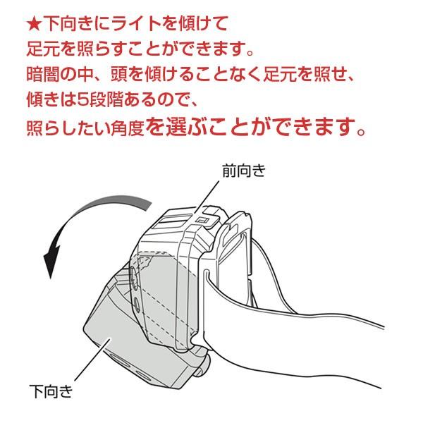 ロゴス LOGOS neos ノンタッチヘッドライト 74175006 ヘッドライト LEDライト ヘッドランプ LEDヘッドライト ヘッドビーム キャンプ アウトドア 防災｜sankakugusa｜06