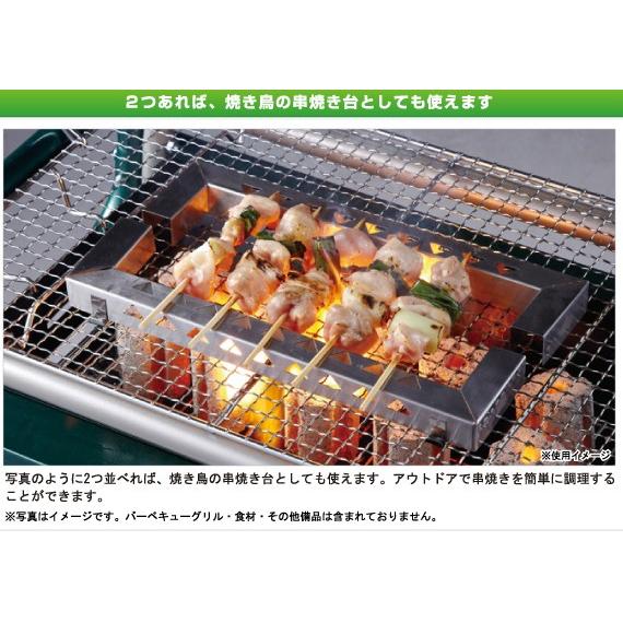 焼き鳥台　新品 楽天市場】ミニ焼き屋台 焼き鳥コンロ たこ焼き器 焼肉 1台3役