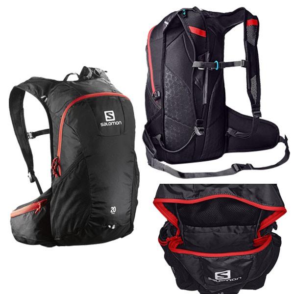 SALOMON（サロモン） Trail 20 Backpack Black/BRD (トレイル 20L