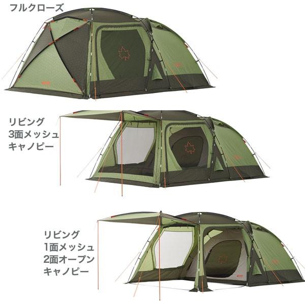 テント ロゴス LOGOS neos PANELドゥーブル XL-AI リビング付きテント 71805010 2ルーム テント ドーム キャノピー  スクリーンハウス 簡単組立 送料無料