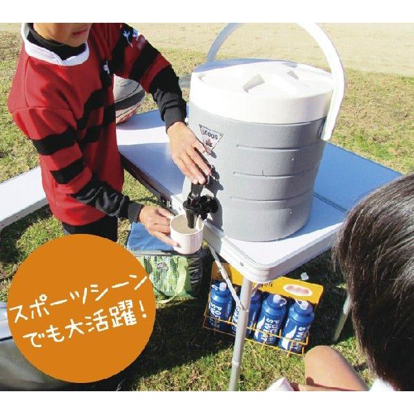 LOGOS - LOGOS ロゴス ステンレスクーラー＆ジャグ 10L ウォータージャグ 【中古】 52503K415 LOGOS - LOGOS ロゴス ステンレスクーラー＆ジャグ 10L