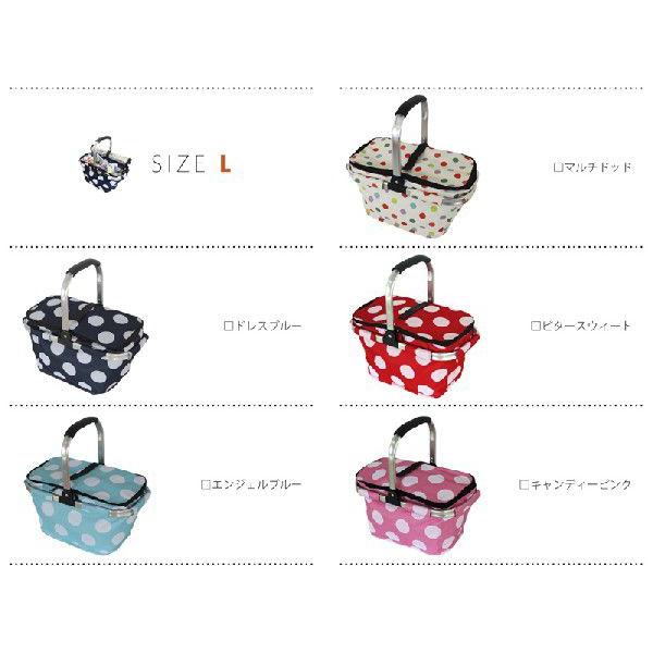 クーラーバッグ (マルチクーラーバスケットL) コンパクト収納