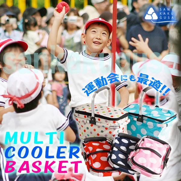 クーラーバッグ (マルチクーラーバスケットL) コンパクト収納