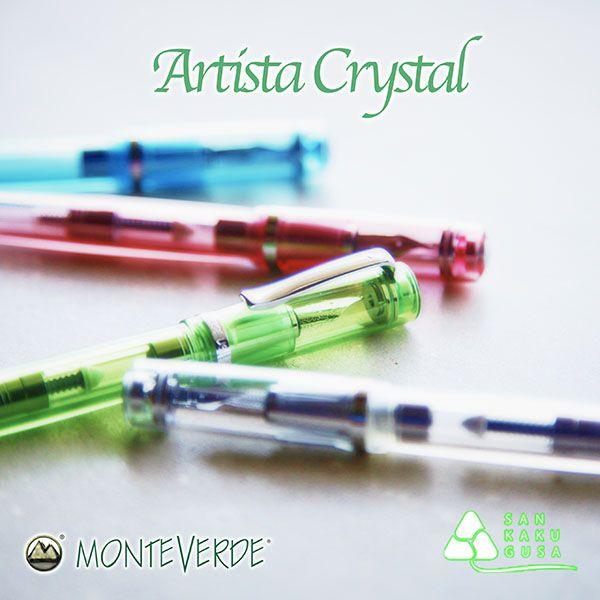 Monteverde（モンテベルデ） 万年筆 アーティスタクリスタル ペン先M