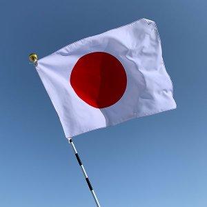 東京製旗 日本国旗 家庭用セット 13560 1セット