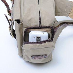 SILVER LAKE イケテイ シルバーレイククラブ 9号帆布 ウエストポーチ